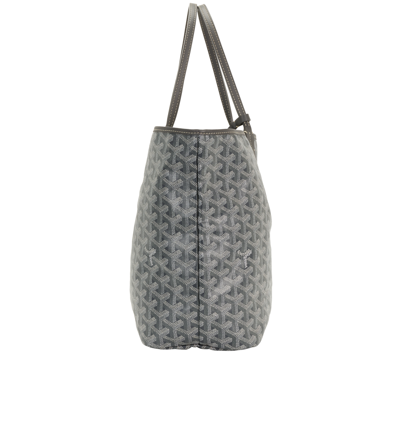 St Louis PM, &pound;1,600, Handbags, Grey, Canvas, Bottom view